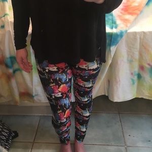 Watercolor Leggings